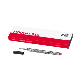 1 Rollerball Capless Refill, Modena Red – Medium