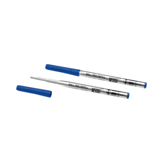 2 Ballpoint Refills, Royal Blue – Fine