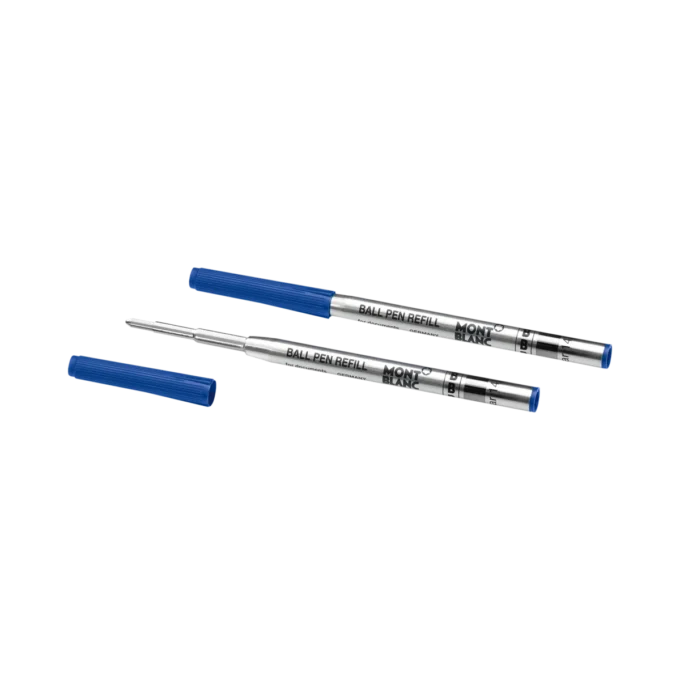 2 Ballpoint Refills, Royal Blue – Fine