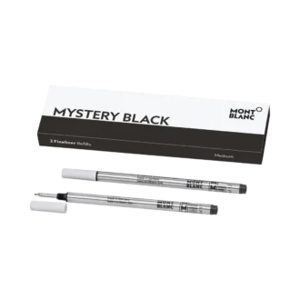 2 Fineliner Refills, Mystery Black – Medium