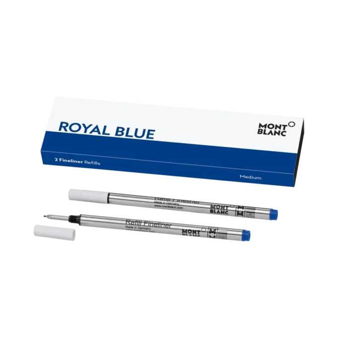 2 Fineliner Refills, Royal Blue – Medium