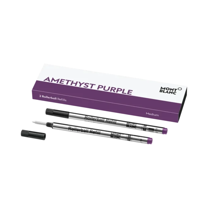 2 Rollerball Refills, Amethyst Purple – Medium