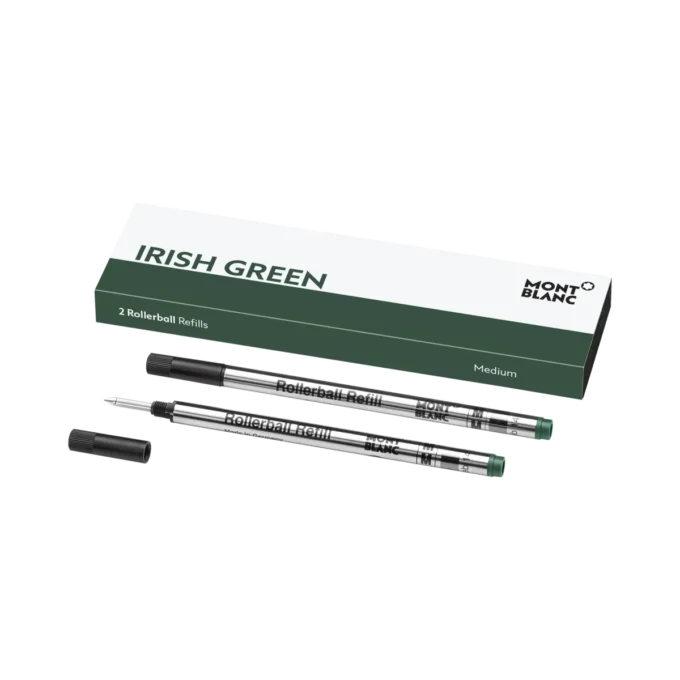 2 Rollerball Refills, Irish Green – Medium
