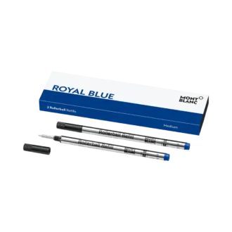 2 Rollerball Refills, Royal blue – Fine