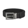 Black 35 mm leather belt