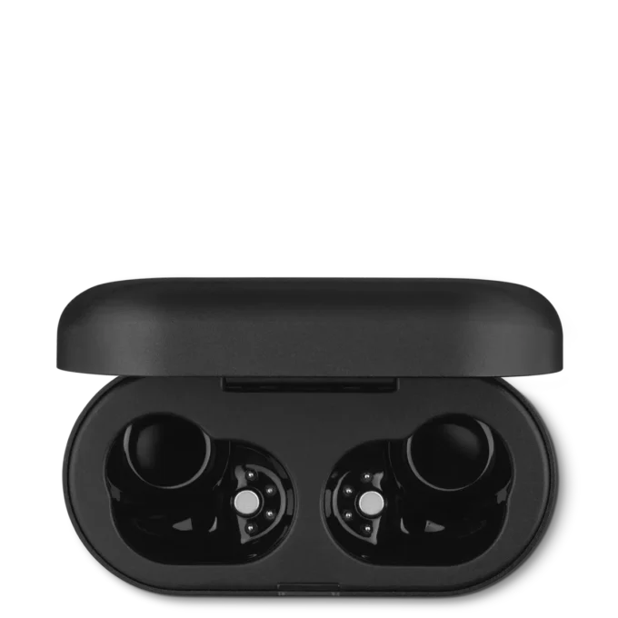 Black Charging Case for Montblanc MTB 03 In-Ear Headphones