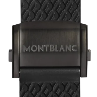 Black Rubber Sport Strap
