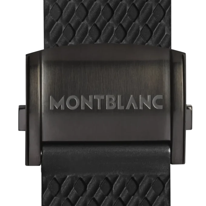 Black Rubber Sport Strap