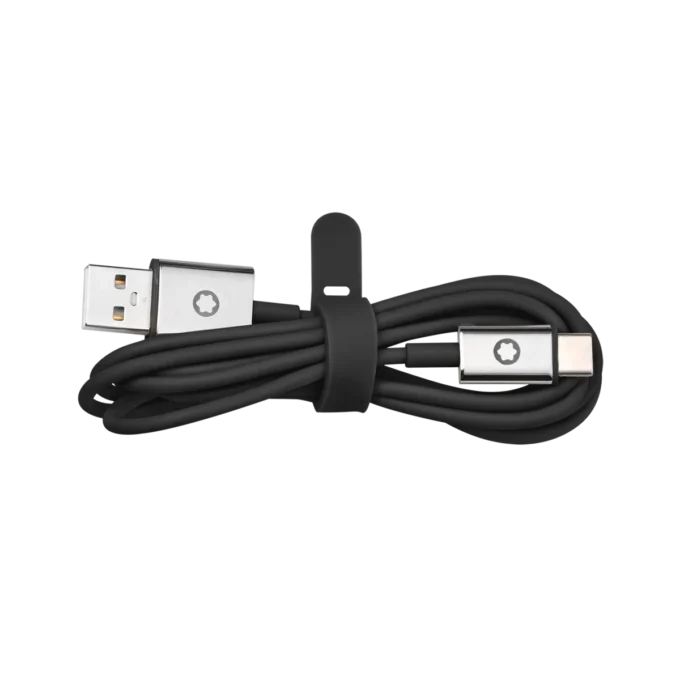 Black Travel Set for Montblanc MB 01 Headphones