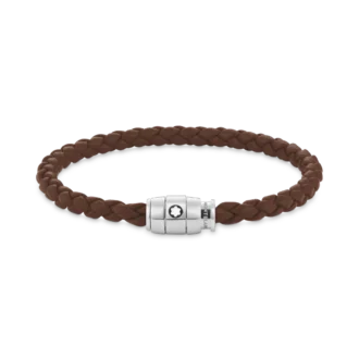 Bracelet Large, Soft Leather, Fauve Brown