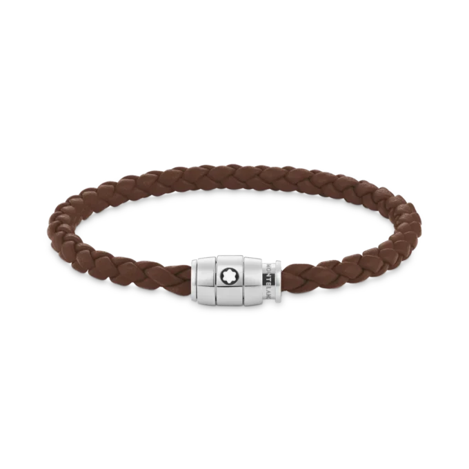 Bracelet Large, Soft Leather, Fauve Brown