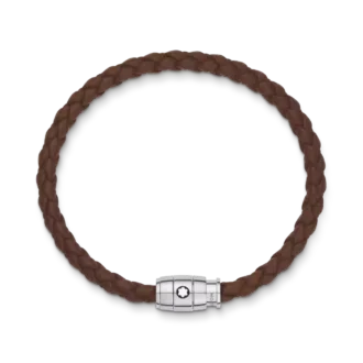 Bracelet Large, Soft Leather, Fauve Brown