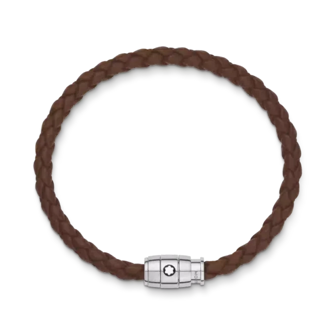 Bracelet Large, Soft Leather, Fauve Brown