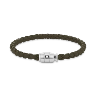 Bracelet Large, Soft Leather, Khaki