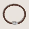 Bracelet Small, Soft Leather, Fauve Brown