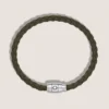 Bracelet Small, Soft Leather, Khaki