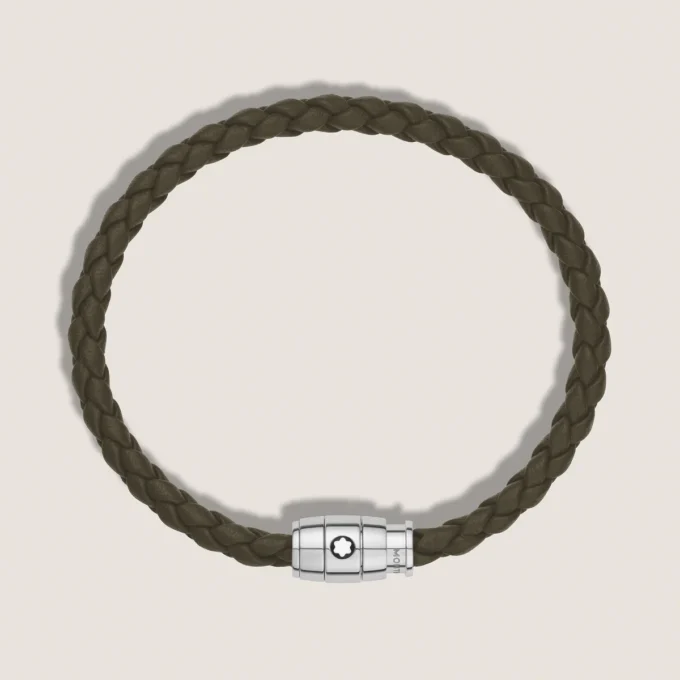 Bracelet Small, Soft Leather, Khaki