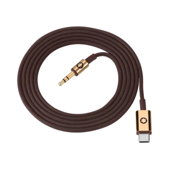 Brown Cable Set for Montblanc MB 01 Headphones
