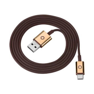 Brown Cable Set for Montblanc MB 01 Headphones