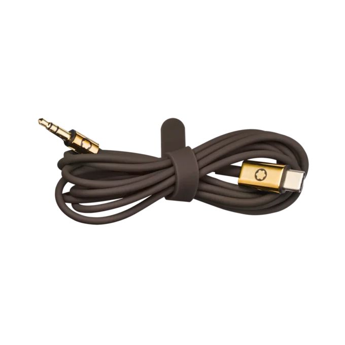 Brown Travel Set for Montblanc MB 01 Headphones