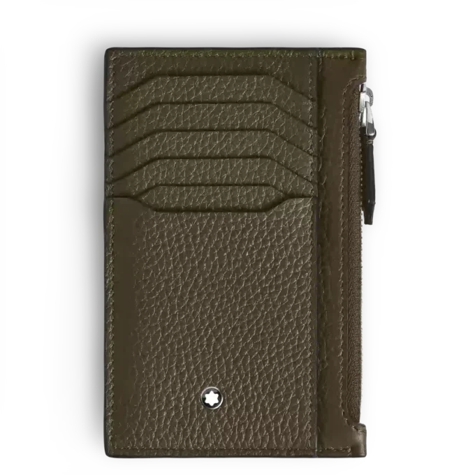 Grain card holder 8cc with zip Grain card holder 8cc with zip