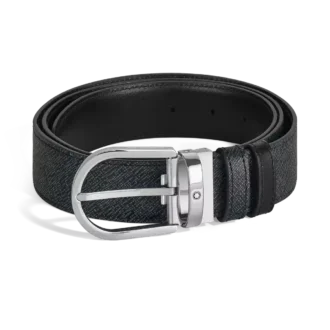 Horseshoe 35 mm Reversible Belt in Sartorial Leather