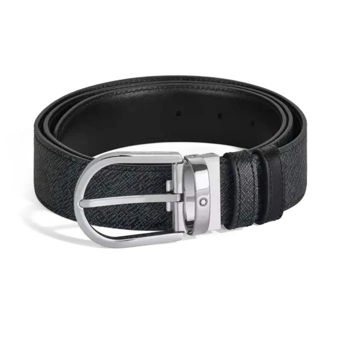 Horseshoe 35 mm Reversible Belt in Sartorial Leather