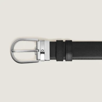 Horseshoe 35 mm Reversible Belt in Sartorial Leather