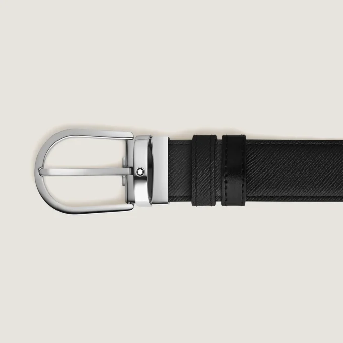 Horseshoe 35 mm Reversible Belt in Sartorial Leather
