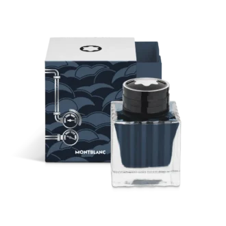 Ink Bottle, Meisterstück Around the World in 80 Days, Coal Blue – 50ml