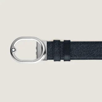 L’Ovale 35 mm Reversible Belt in Sartorial Leather