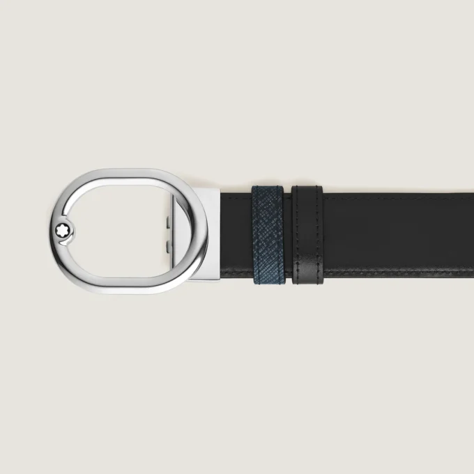 L’Ovale 35 mm Reversible Belt in Sartorial Leather