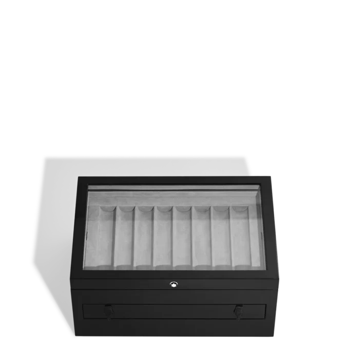 Large collector Box in wood and lacquer for 24 writing instruments