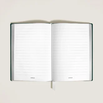 Medium Notebook in Corteccia Leather, Lined Pages