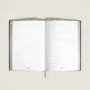 Medium Notebook in Corteccia Leather, Lined Pages