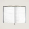 Medium Notebook in Corteccia Leather, Lined Pages