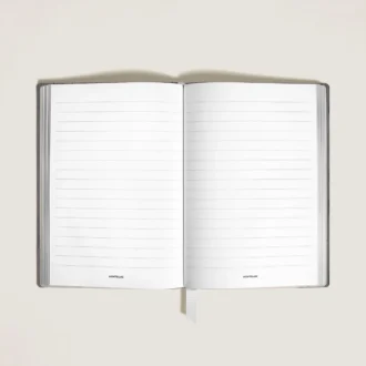 Medium Notebook in Corteccia Leather, Lined Pages