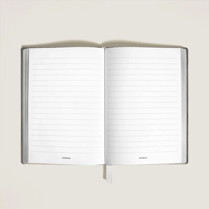 Medium Notebook in Corteccia Leather, Lined Pages