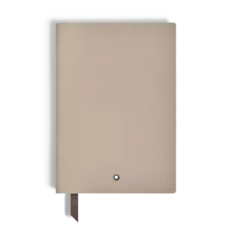 Medium Notebook in Soft Leather, Lined Pages