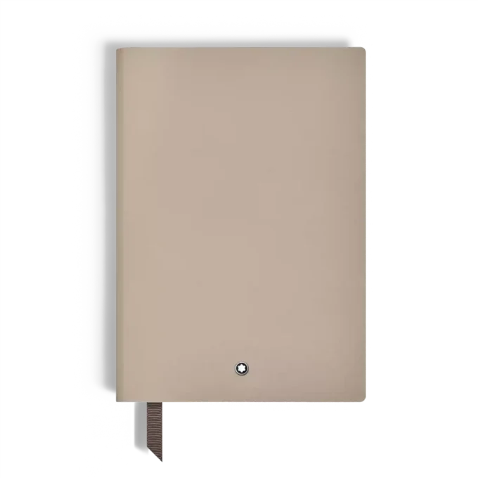 Medium Notebook in Soft Leather, Lined Pages
