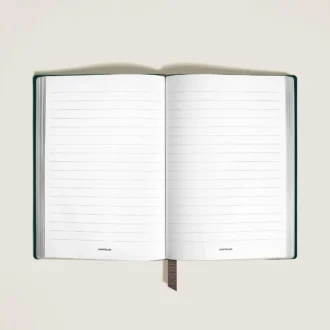 Medium Notebook in Soft Leather, Lined Pages