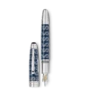 Meisterstück Around the World in 80 Days Solitaire LeGrand Fountain Pen (F)