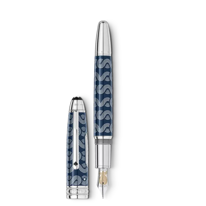 Meisterstück Around the World in 80 Days Solitaire LeGrand Fountain Pen (F)