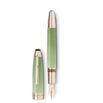 Meisterstück Calligraphy Solitaire Celadon Dégradé Fountain Pen Curved Nib