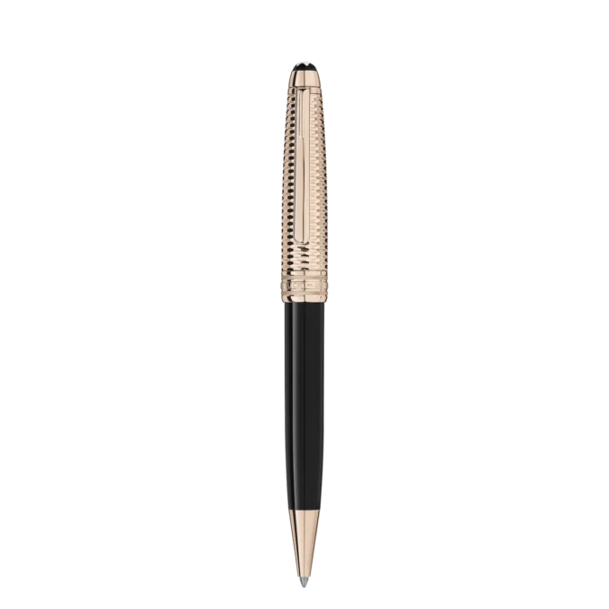 Meisterstück Doué Geometry Signature Gold-Coated Classique Ballpoint Pen