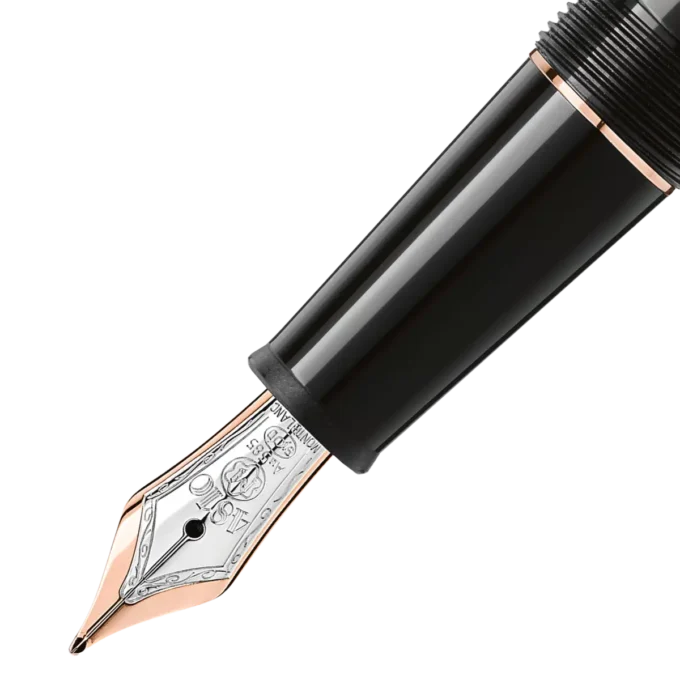 Meisterstück Rose Gold-Coated Classique Fountain Pen (F)