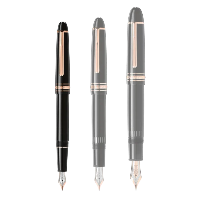 Meisterstück Rose Gold-Coated Classique Fountain Pen (F)