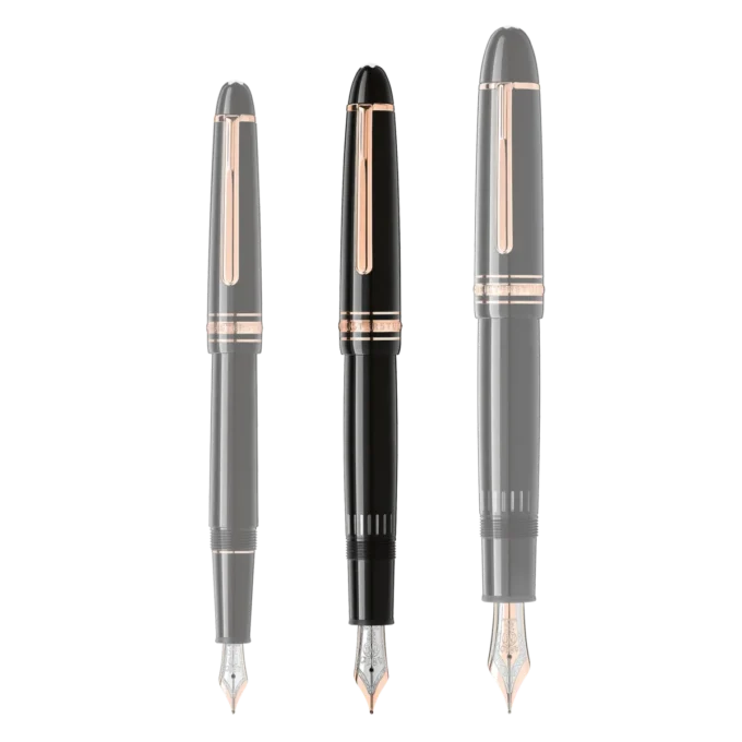 Meisterstück Rose Gold-Coated LeGrand Fountain Pen (F)