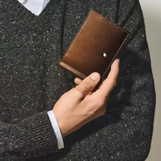 Meisterstück wallet 6cc with money clip