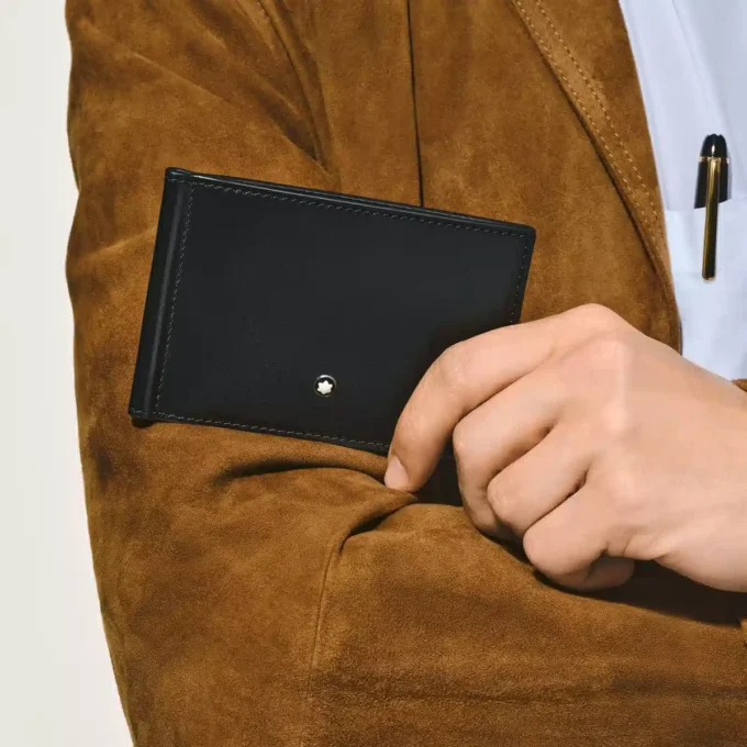 Meisterstück wallet 6cc with money clip